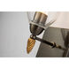 Fun Finial 1 Light Dark Bronze Wall Sconce Wall Light